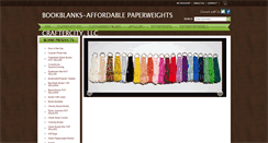 Desktop Screenshot of bookblanks.com